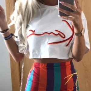 PLT Karl Kani Crop Top